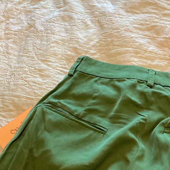 Reformation Green High-Waisted Trousers 0 - Picture 4 of 10